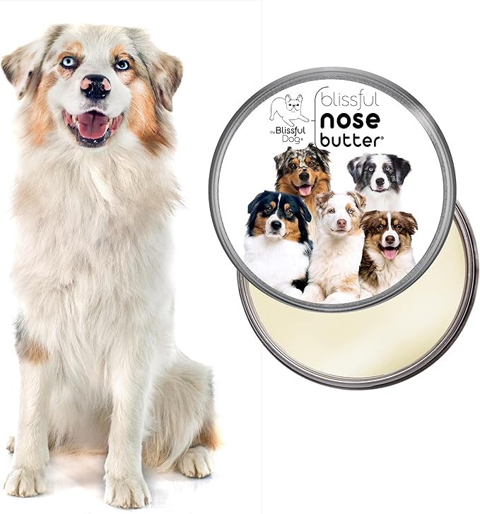 The Blissful Dog Australian Shepherd Unscented Nose Butter, 16oz