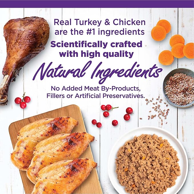 Wellness Complete Health Chicken &amp; Turkey Pate Favorites Variety Pack, 5.5 Ounces Can (Pack of 12)