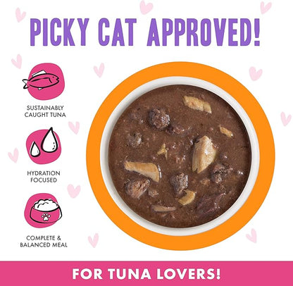 Weruva B.F.F. OMG - Best Feline Friend Oh My Gravy!, Tuna &amp; Salmon Start Me Up with Tuna &amp; Salmon, 2.8oz Can (Pack of 12)