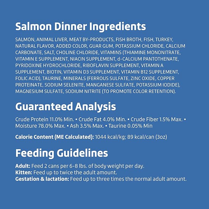 Amazon Brand - Wonder Bound Wet Cat Food, Pate, No Added Grain, Variety Pack (Cod, Sole &amp; Shrimp, Salmon, White Fish &amp; Tuna), 3 ounce (Pack of 24)