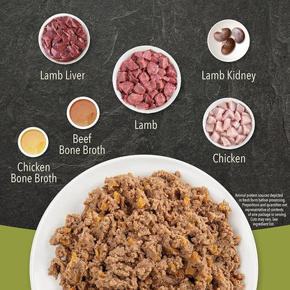 ACANA PREMIUM PATE Wet Cat Food, Lamb &amp; Lamb Liver Recipe in Beef Bone Broth, 5.5oz (Case of 12)