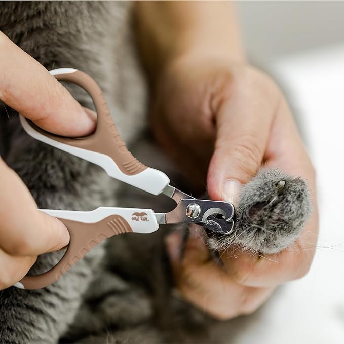 Mr. Pen Cat Nail Trimmer - Brown, Claw Clippers for Cats &amp; Kittens, Also Suitable for Small Dogs