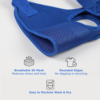 Pet Grooming Hammock for Cats &amp; Small Dogs – Nail Clipping Kit with Sling, Clippers, File, Glove, Straps &amp; Carabiners – Ideal for Trimming &amp; Ear Cleaning – [S/XS] (Black, Small)