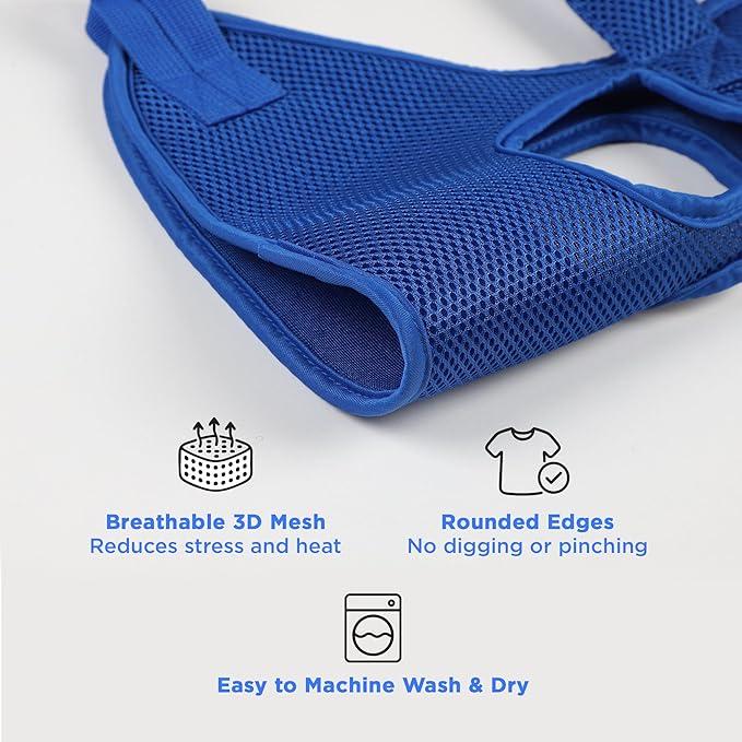 Pet Grooming Hammock for Cats &amp; Small Dogs – Nail Clipping Kit with Sling, Clippers, File, Glove, Straps &amp; Carabiners – Ideal for Trimming &amp; Ear Cleaning – [S/XS] (Pink, Small)