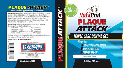 Gel with Wild Salmon Oil. As Seen On TV Pet Dental, Don&