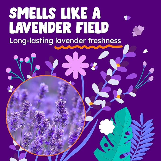 Originally Yellow Lavender Vinegar For Cleaning Purpose | USA Made All Purpose Cleaner | Use as a Floor, Glass, Kitchen, &amp; Bathroom Cleaner | Plant Derived Vinegar 1 Gallon in 2 bottles | 128 Oz