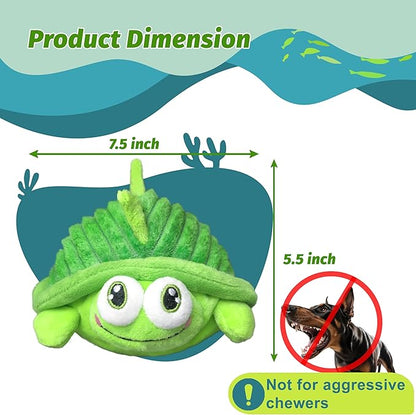 Interactive Moving Dog Toys – Plush Chew Toy with Bouncing Ball, Music &amp; Recording | Rechargeable Self-Play Toys for Small, Medium &amp; Large Dogs to Keep Them Engaged (Turtle)