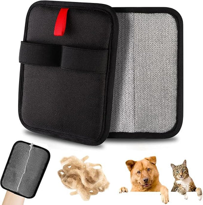 Pet Hair Removal Glove for Dogs &amp; Cats, Newly Upgraded Reusable Electrostatic Pet Hair Gloves, Pet Hair Remover Tool for Clothing, Couch, Carpet, Car Seat (2Pcs)