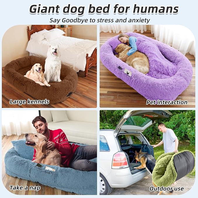 Human Dog Bed, 71&