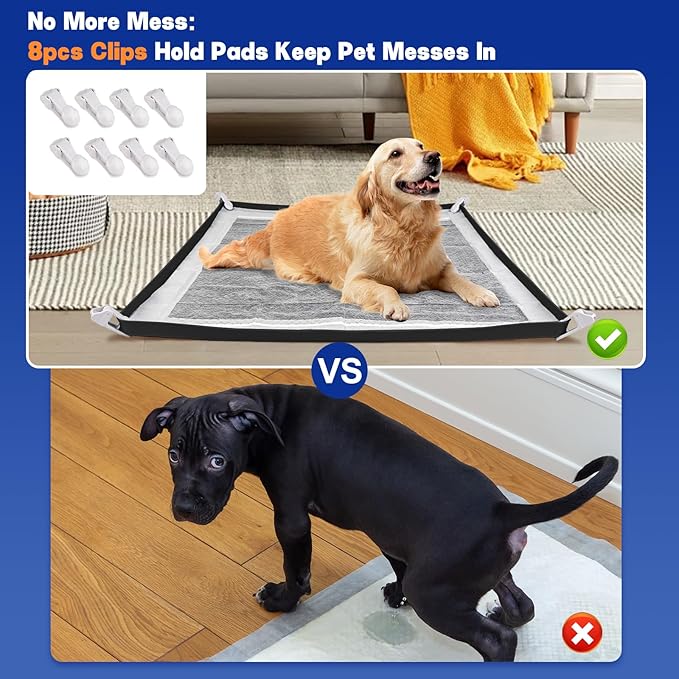 Dog Pee Pad Holder, Puppy Pad Holder Tray for 24&