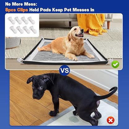 Dog Pee Pad Holder, Puppy Pad Holder Tray for 24&