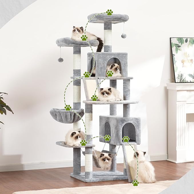 Cat Tree for Indoor Cats, 71&