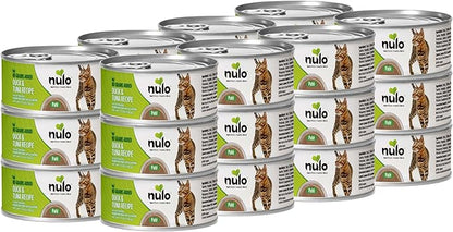 Nulo Duck &amp; Tuna Recipe Pate Wet Canned Cat Food, 5.5 Ounce (Pack of 24)
