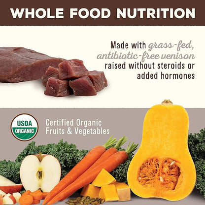 Primal Freeze Dried Raw Dog Food Nuggets, Venison, Complete &amp; Balanced Meal, Also Use as Topper or Treat, Premium, Healthy, Grain Free, High Protein Raw Dog Food, 5.5 oz
