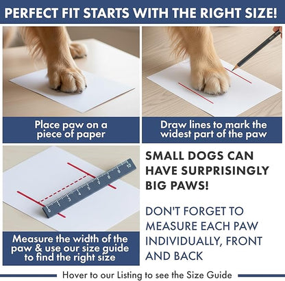 Spark Paws Dog Shoes, Waterproof Dog Boots for Medium to Large Dogs, Non Slip, Breathable Dog Booties and Paw Protectors - 4PCS Doggie Hiking Boots with Reflective Straps, Pink Camo, Size 6