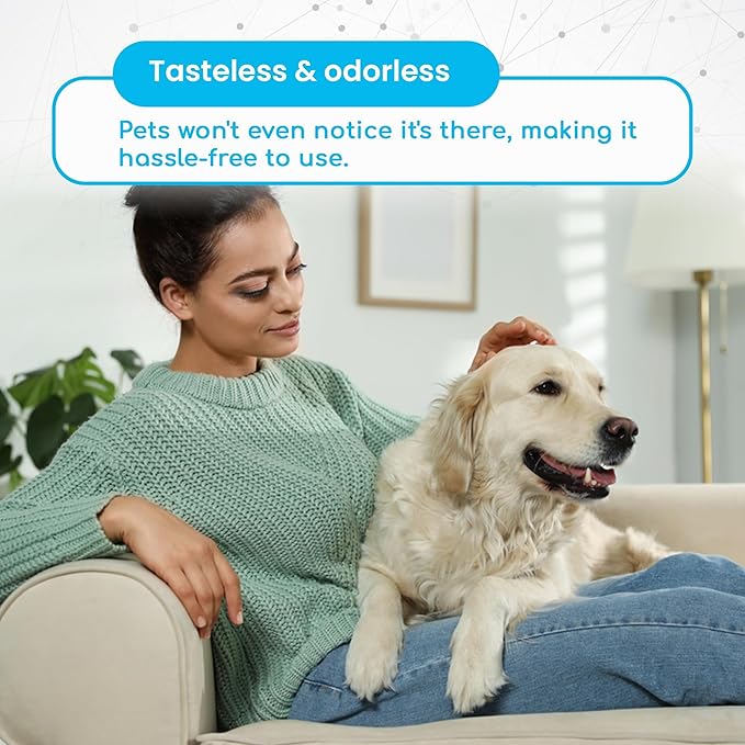 Oxydent Premium Pet Dental Care Solution - Pet Water Additive &amp; Mouthwash for Teeth Cleaning - Eliminate Bad Dog &amp; Cat Bad Breath - Dog Dental Rinse - Fights Tartar &amp; Plaque