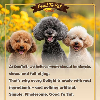 Gootoe Turkey Tendon Dog Treats, Stick (M) 3.17 oz, USA-Sourced Turkey Tendon, Natural Snack, Premium Puppy Chews, Hypoallergenic, Rawhide Free, Reseal Value Bags, Size for Medium Dogs