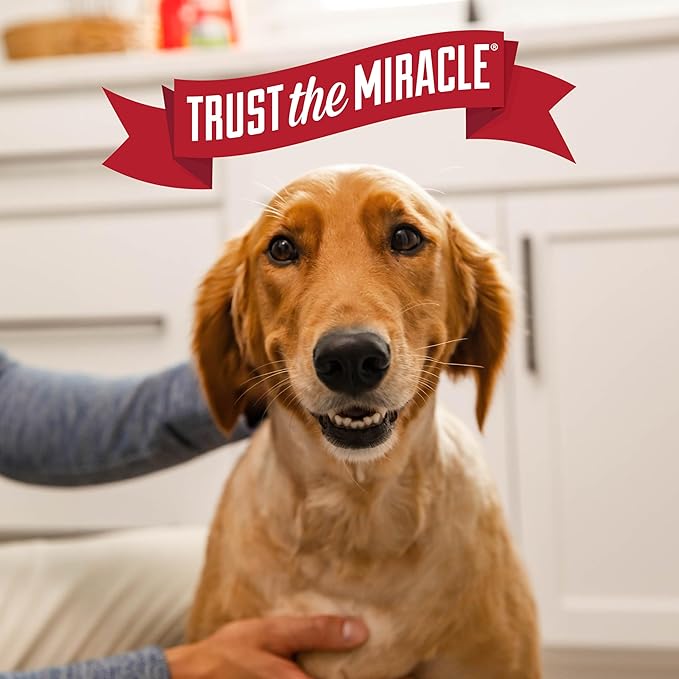 Nature’s Miracle Advanced Stain &amp; Odor Eliminator For Dogs With Flip &amp; Go Sprayer, 64 Ounces, Enzymatic Formula For Severe Dog Messes Including Urine, Feces, Diarrhea And Vomit Stains And Odors