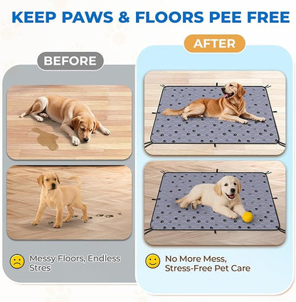 Fostanfly Washable Dog Pee Pads Extra Large 72&