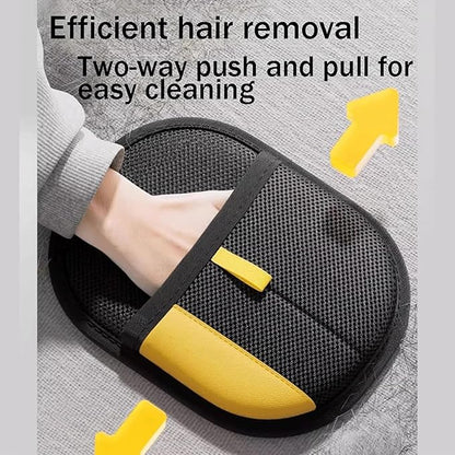 Morphcontainerpet Pet Hair Removal Gloves - Electrostatic Reusable for Cats &amp; Dogs, Furniture, Carpet, Car Seats (1.2 oz) (2pcs)