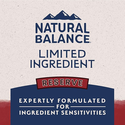 Natural Balance Limited Ingredient Adult Grain-Free Dry Dog Food, Reserve Sweet Potato &amp; Bison Recipe, 4 Pound (Pack of 1)