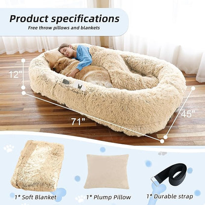 Human Dog Bed, 71&