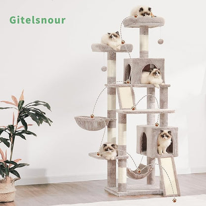Cat Tree for Indoor Cats, 71&