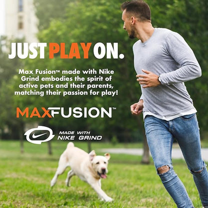 Max Fusion with Nike Grind, Arlee Helix Dog Toy, Chew Toy for Play, Fetch, Tug, L