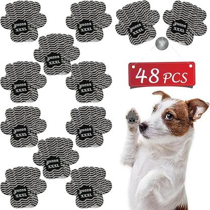 Dog Anti Slip Paw Grips Traction Pads, Dog Paw Protector with Stronger Adhesive, Toe Grips for Dogs from Slipping on Hardwood Floors, Dog Shoes Booties Socks Replacement for Older Dogs