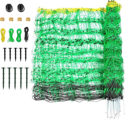Electric Fence Netting, 49.6" H x 164&