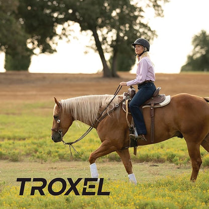Troxel Spirit MIPS Technology Full Coverage Horse Riding Helmet, Horseback Riding Gear for Equestrians, Medium (7-7-3/8), Desert Shadows