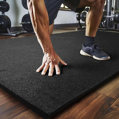 Mohawk Home Heavy Duty Rubber Stall Mat - Gym Floor- Under Dog Crate - All Purpose Utility 3&