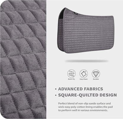 Tackmore Western Saddle Pad Breathable, Shock-Absorbing Saddle Pad