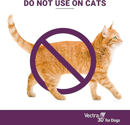 Vectra 3D for Dogs Flea, Tick &amp; Mosquito Treatment &amp; Prevention for Extra Large Dogs (Over 95 lbs), 6 Month Supply