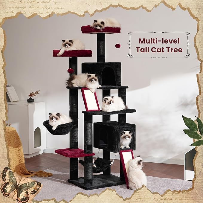 Cat Tree for Indoor Cats, 71&