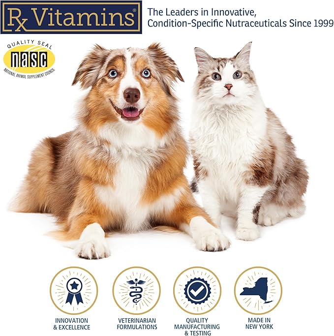 Rx Vitamins CurcuWIN - Curcumin for Dogs &amp; Cats - Vitamins and Supplements, Allergy Relief - Provides Immune Support &amp; Aids Digestive Support - Joint Supplement - 90ct