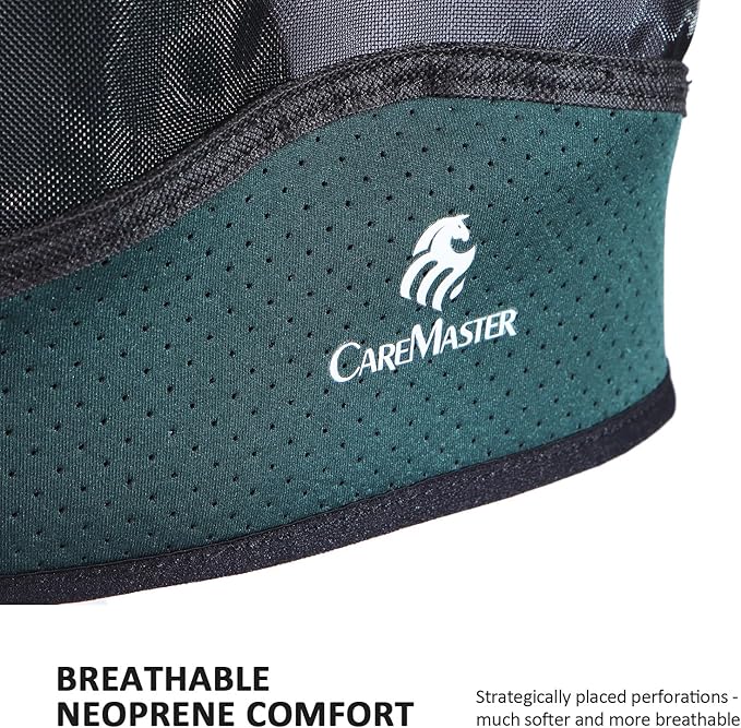 Horse Fly Mask Large Space Breathable UV Protection Equine Mask with Reflective Features on Ears Hunter Green L
