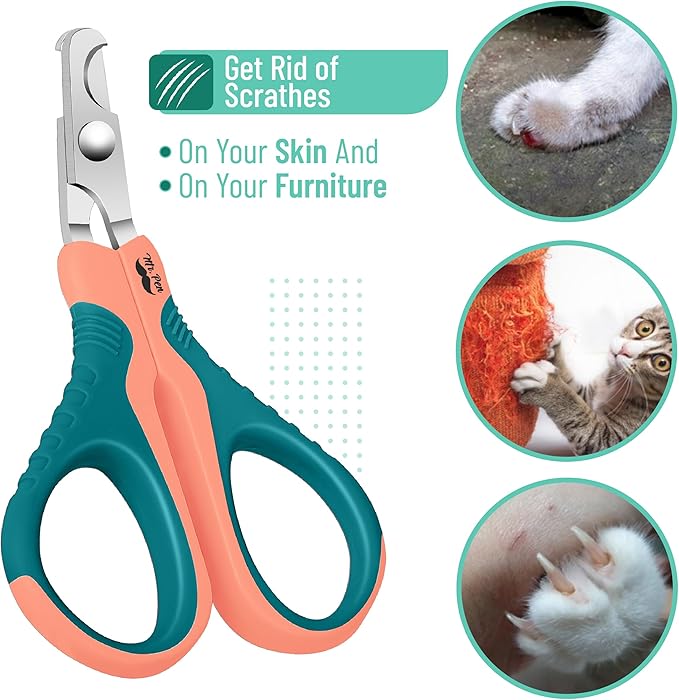 Mr. Pen-Cat Nail Clipper &amp; Trimmer - Cat Claw Clippers for Nails, Kittens &amp; Small Dogs