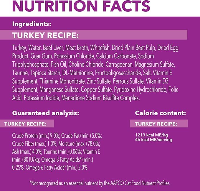 IAMS Perfect Portions Sensitive Digestion &amp; Skin Adult Wet Cat Food Pate, Turkey Recipe, 2.6 oz. Easy Peel Twin-Pack Trays (24 Count, 48 Servings)