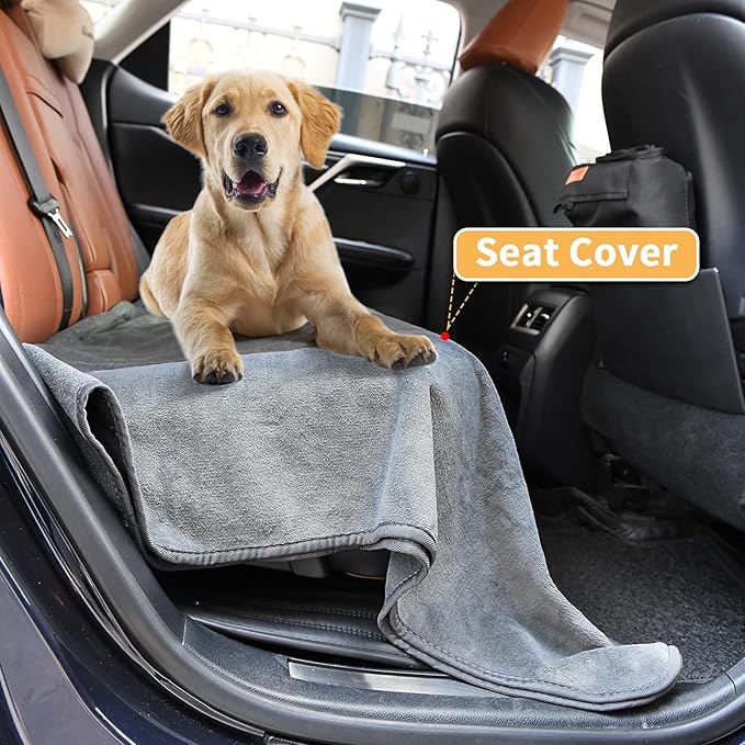 PICK FOR LIFE Washable Dog Pee Pads, 48x48 Reusable Puppy Whelping Pads, Absorb Dog Mats Non-Slip Reusable Dog Training Pads for Whelping, Potty, Training, Playpen, Crate, 2PACK