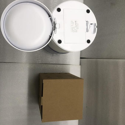 Automatic Cat Feeder Food Dispenser: 6L Timed Small Dog Dry Food Dispenser with 10s Voice - Distributeur Nourriture Chat Hund Programmable - Auto Pet Feeder with 1-6 Meals White