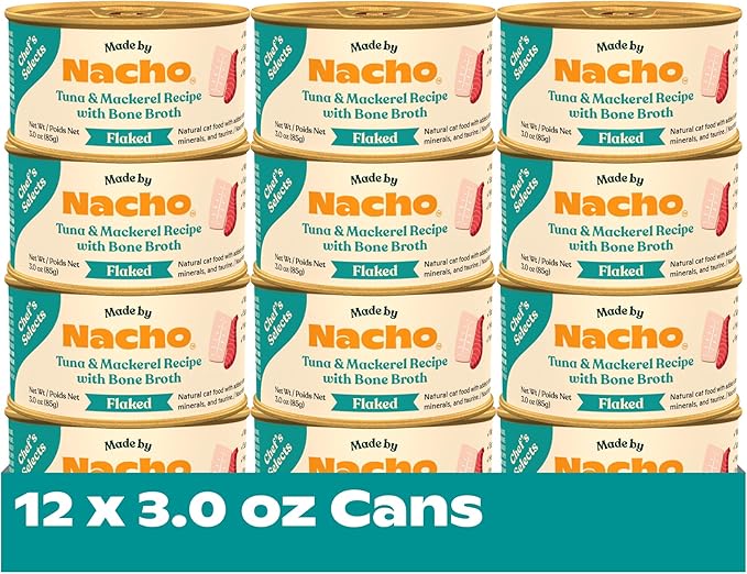 Made by Nacho Flaked Filets Recipe in Bone Broth, Grain-Free Chef&