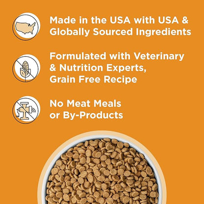 BIXBI Rawbble Dry Dog Food, Chicken, 24 lbs - USA Made with Fresh Meat - No Meat Meal &amp; No Corn, Soy or Wheat - Freeze Dried Raw Coated Dog Food - Minimally Processed for Superior Digestibility