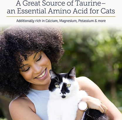 Rx Vitamins Feline Minerals - Taurine for Cat Heart Health - Calcium for Joint Supplement - Immune Support for Cats with Magnesium &amp; Potassium - Skin and Coat Supplement - 8oz