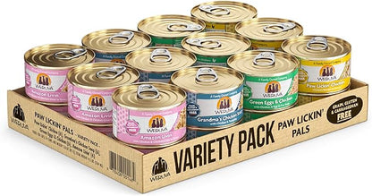 Weruva Classic Cat Food, Variety Pack, Paw Lickin&