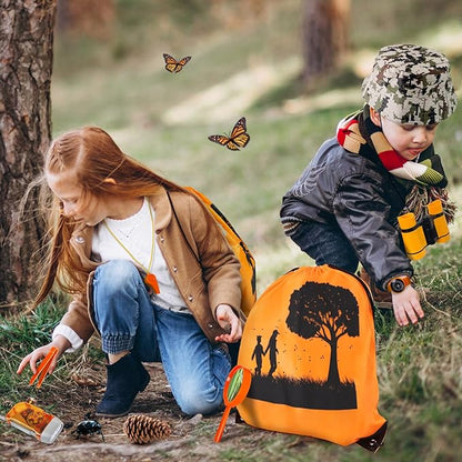 Kids Explorer Kit &amp; Bug Catcher Kit, Camping Gear for Kids, Outdoor Exploration Set with Backpack &amp; Binoculars, Ideal Outdoor Adventure Toys for Boys Girls 3-12