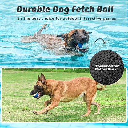 Squeaky Floating Dog Toy – Interactive Water Ball for Fetch &amp; Pool Play, Durable Cognitive Ball for Smart Dogs,Ideal for Medium &amp; Large Dogs