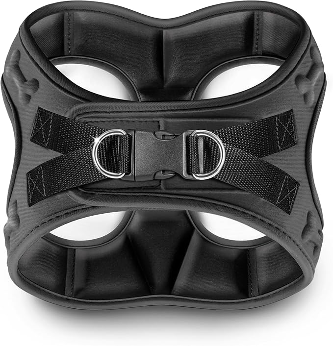 Comfort fit Step-in Dog &amp; Puppy Harness - Comfortable All Weather Dog Vest Harness: Adjustable, Soft Padded, Easy to Put-on for Small, Medium-Sized Dogs.