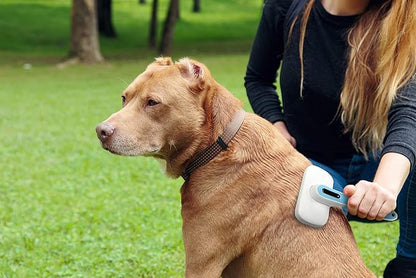 Pets First Premium Dog Brush &amp; CAT Brush Self Cleaning Dog Slicker Hair Brush Easy to Clean Best Pet Grooming Brushes Shedding Grooming Tools for Dogs and Cats. Beautiful Gift for The Groomer!