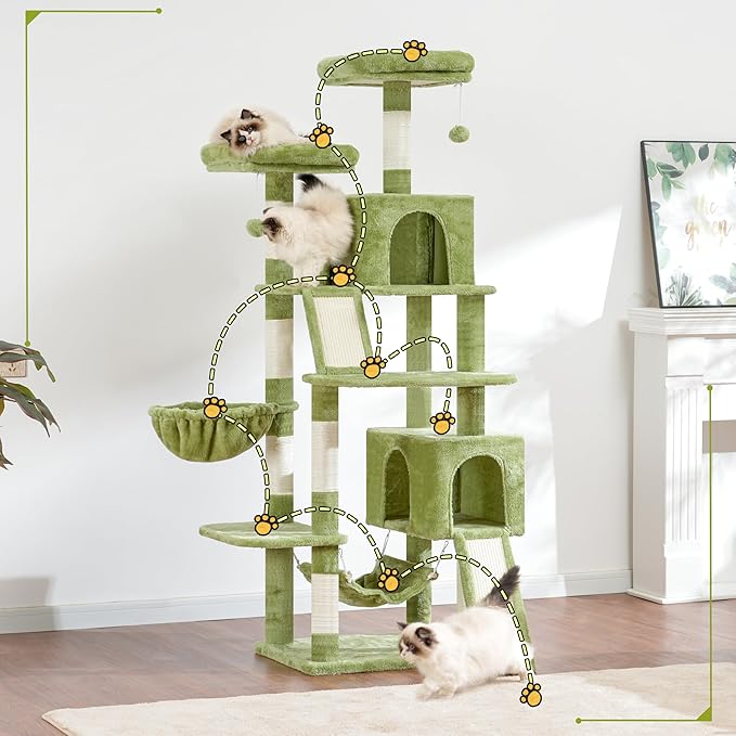 Cat Tree for Indoor Cats, 71&